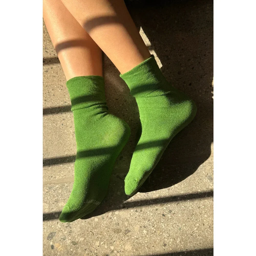 Le Bon Shoppe - Breezy Sneaker Socks | Avocado